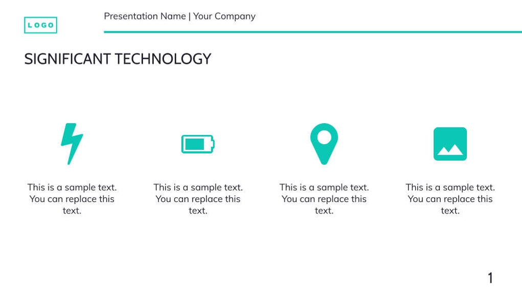 Free presentation goal setting template