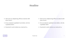 Free presentation growing company template