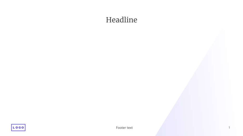 Free presentation growing company template