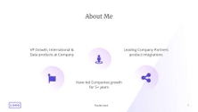 Free presentation growing company template