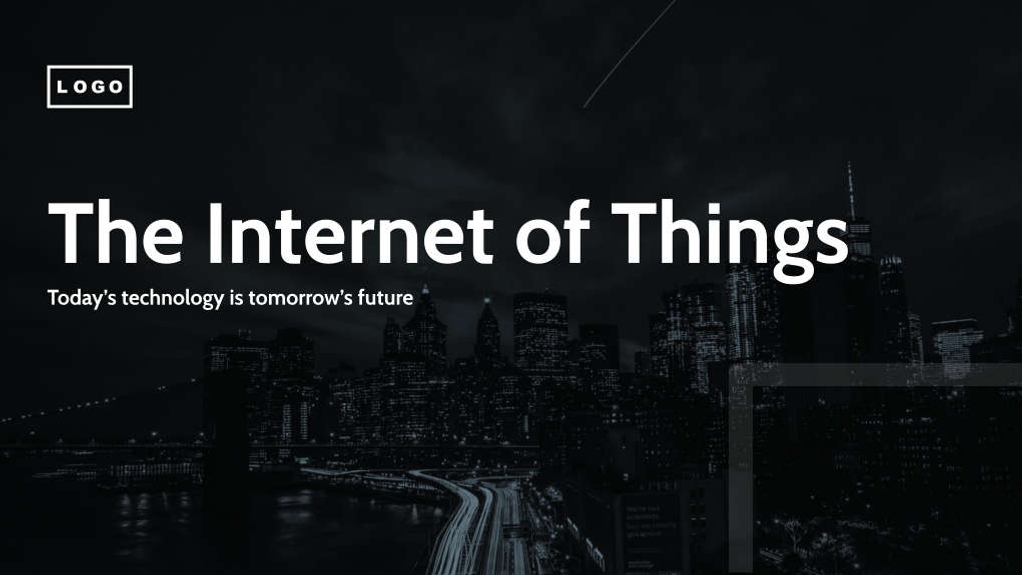 Free presentation iot consulting template