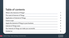 Free presentation iot consulting template