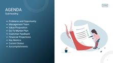 Free presentation investor pitch deck template