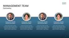 Free presentation investor pitch deck template