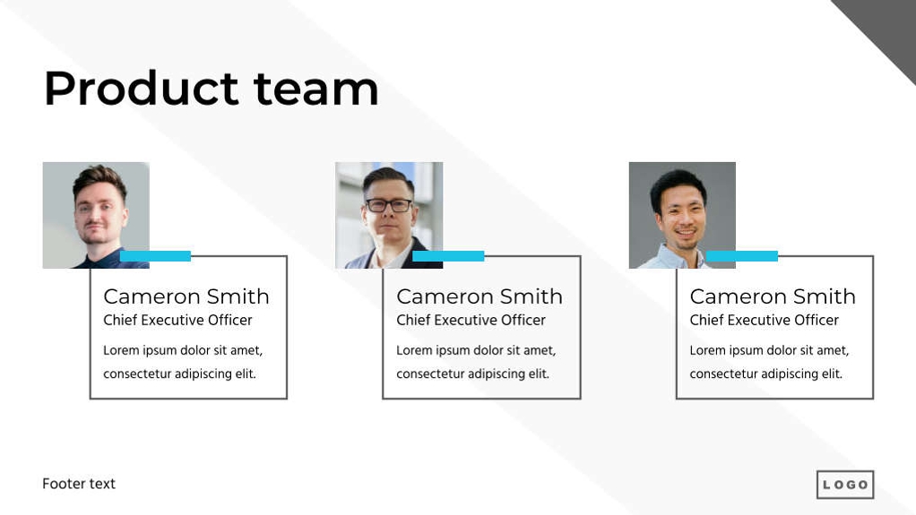 Free presentation investor update template
