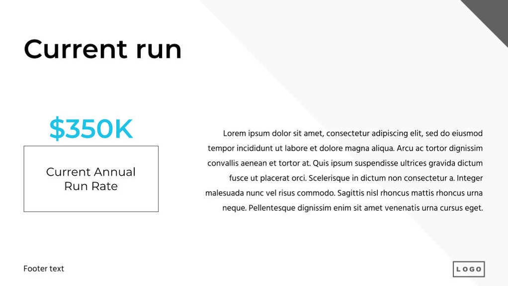 Free presentation investor update template