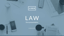 Free presentation law firm template