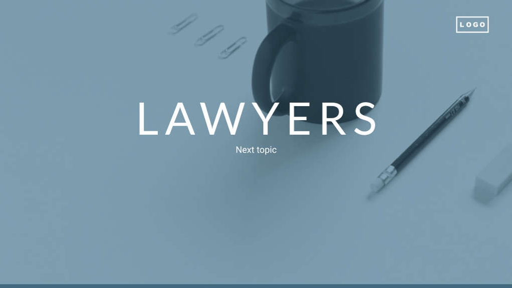 Free presentation law firm template