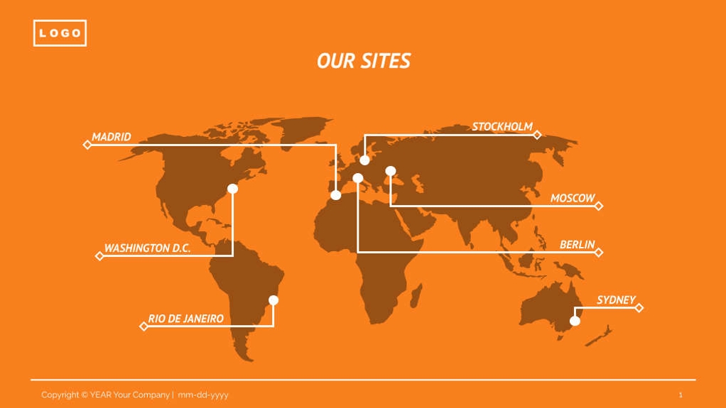 Free presentation logistics template