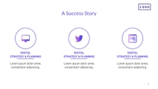 Free presentation marketing agency template