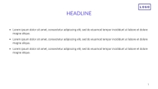 Free presentation marketing agency template