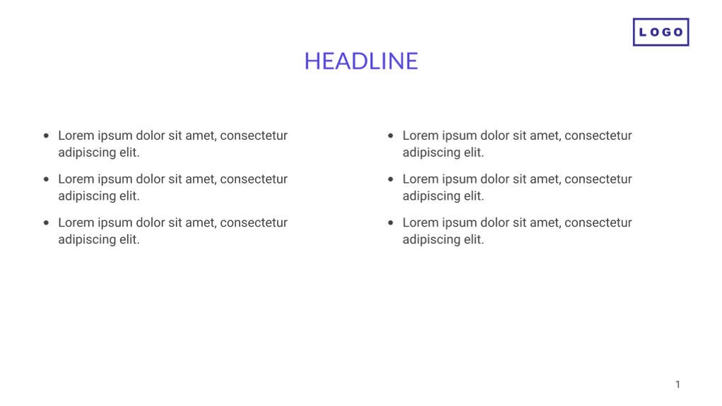 Free presentation marketing agency template