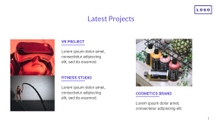 Free presentation marketing agency template
