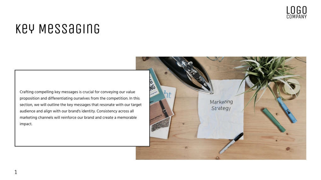Free presentation marketing plan template