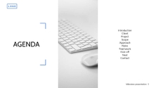 Free presentation milestone template