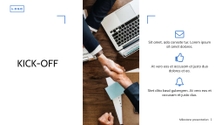 Free presentation milestone template