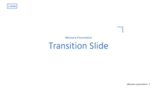 Free presentation milestone template