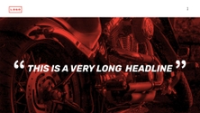 Free presentation motorcycle template