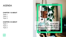 Free presentation nature template