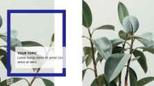Free presentation nature template