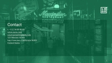 Free presentation neon template