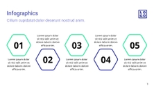 Free presentation neon template