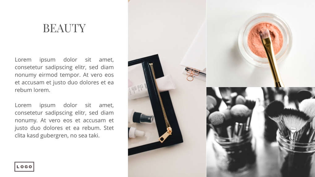 Free presentation new fashion template