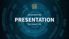Free presentation online marketing template