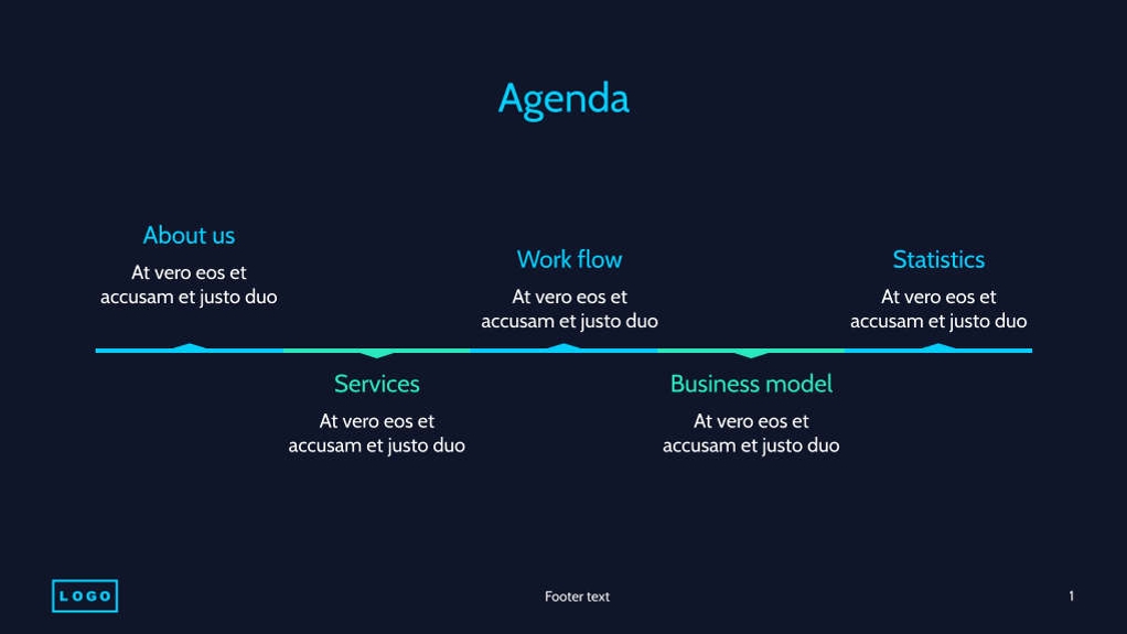 Free presentation pitch template
