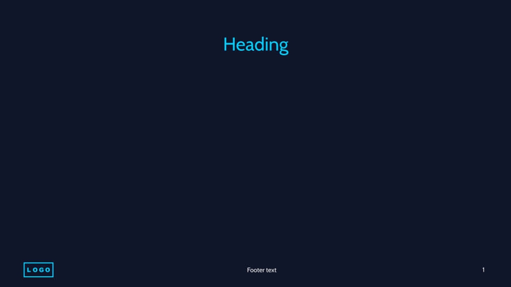 Free presentation pitch template