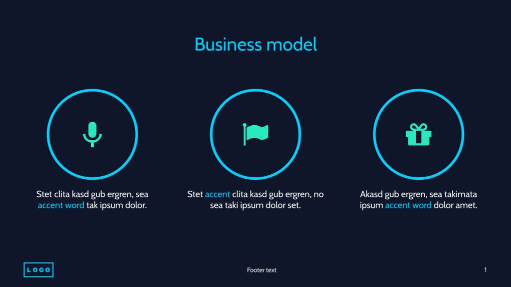 Free presentation pitch template