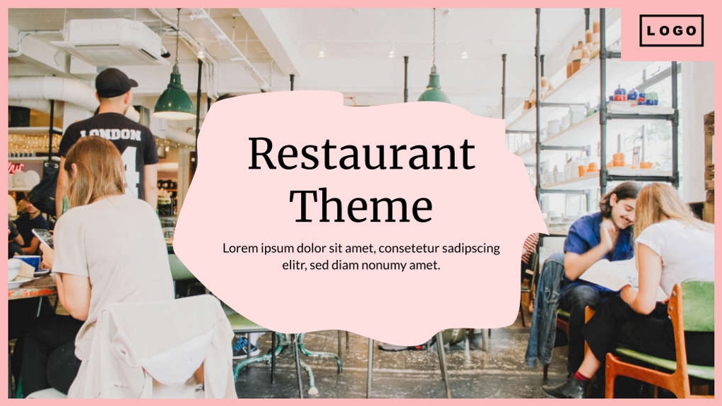 Free presentation restaurant template