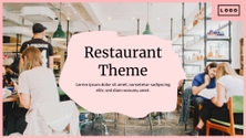 Free presentation restaurant template
