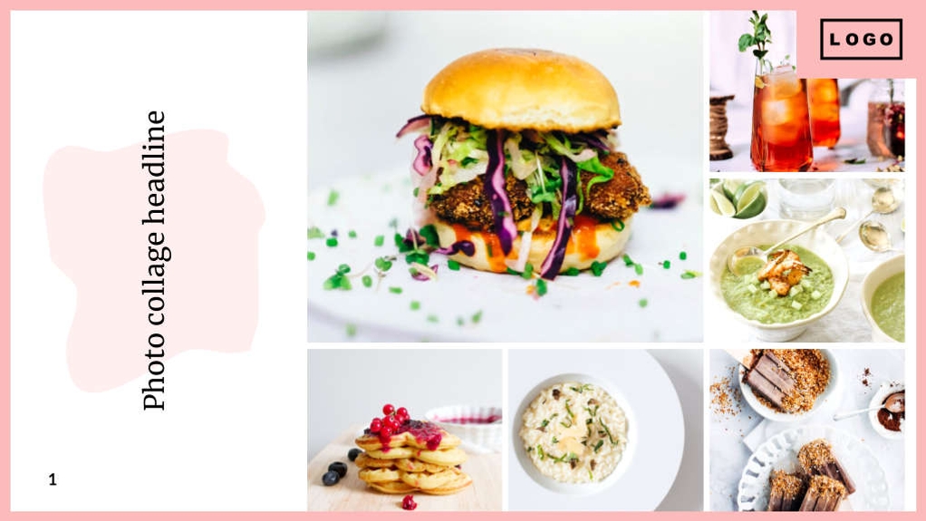 Free presentation restaurant template