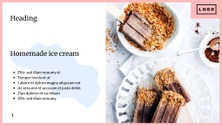 Free presentation restaurant template