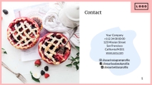 Free presentation restaurant template