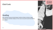 Free presentation restaurant template
