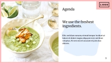 Free presentation restaurant template
