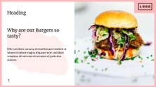 Free presentation restaurant template