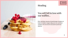 Free presentation restaurant template