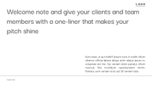 Free presentation sale pitch deck template
