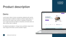 Free präsentationen sales product overview template
