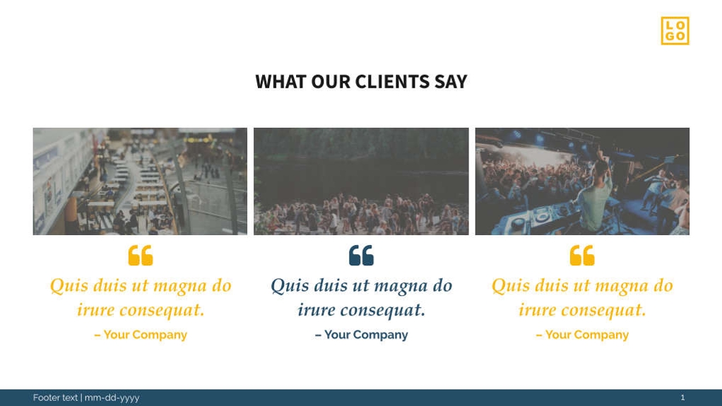 Free presentation security template