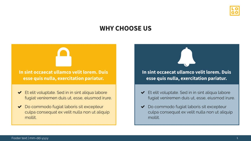 Free presentation security template