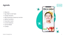 Free presentation software service template