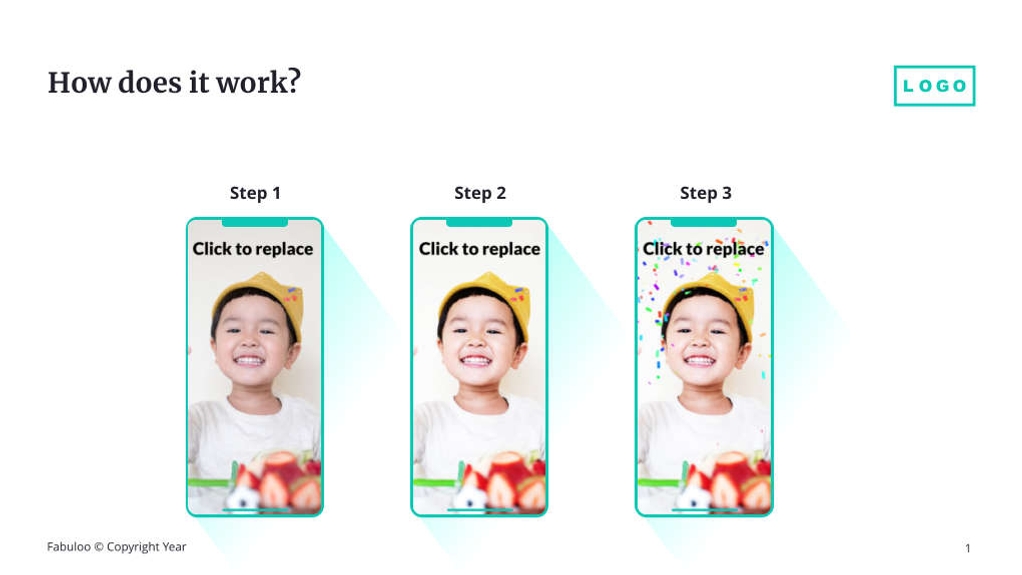 Free presentation software service template