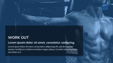 Free presentation sport template