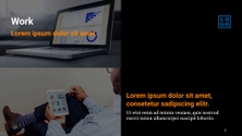 Free presentation startup template