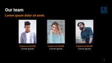 Free presentation startup template