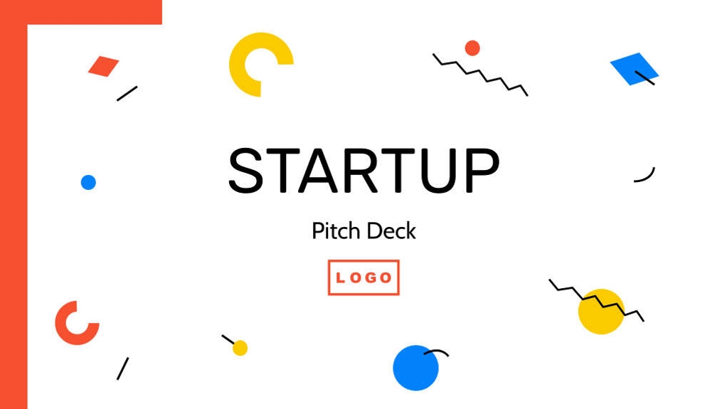 Free presentation startup pitch deck template
